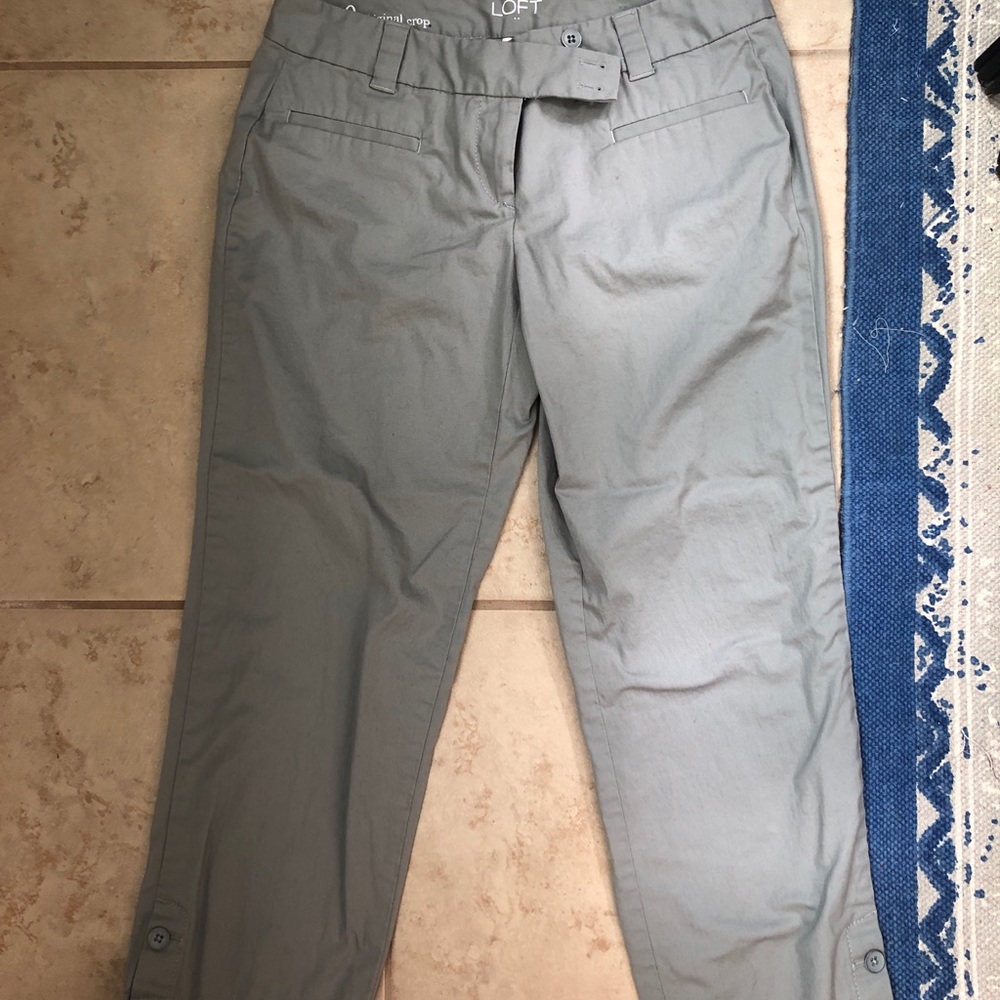 Loft original crop pants